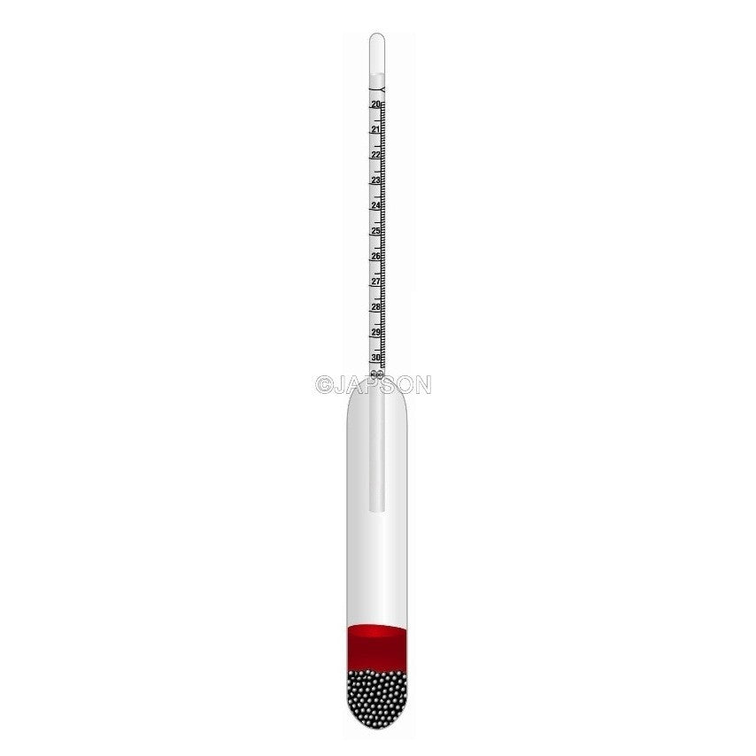 Hydrometer, Brix (°Bx) Hydrometer, Brix (°Bx)
